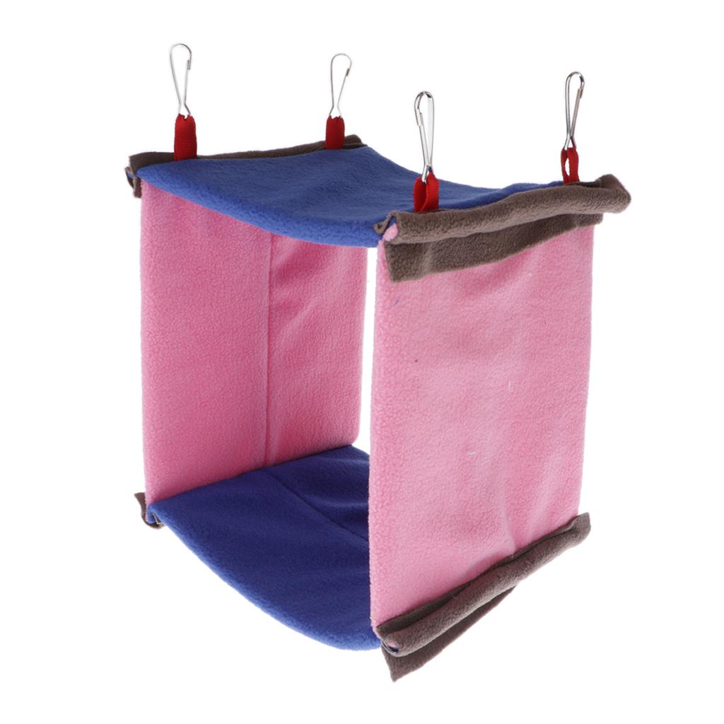Bird Warm Hammock Parrot Bed Cozy Hanging Nest For Small Pet Hamster Mice