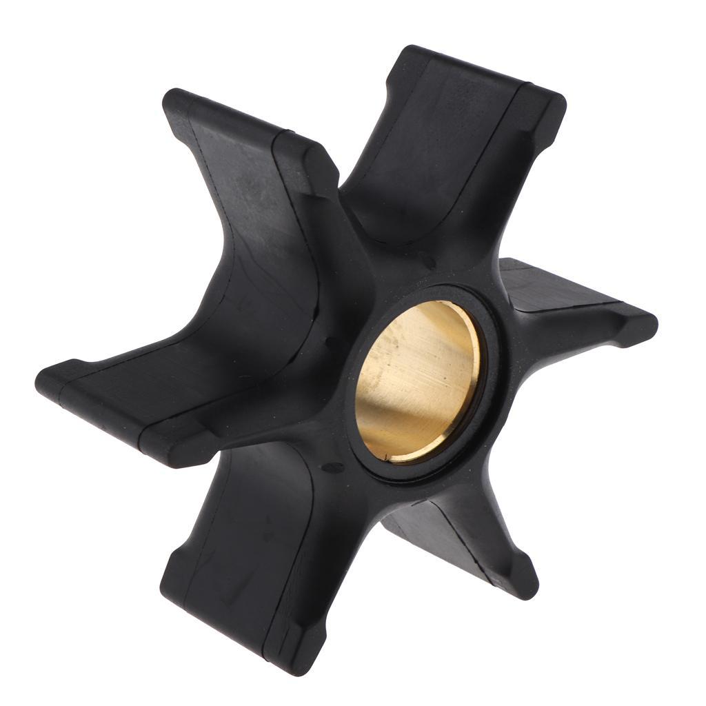 Rubber Water Pump Impeller Marine Impeller for  HJB-O-119, Black