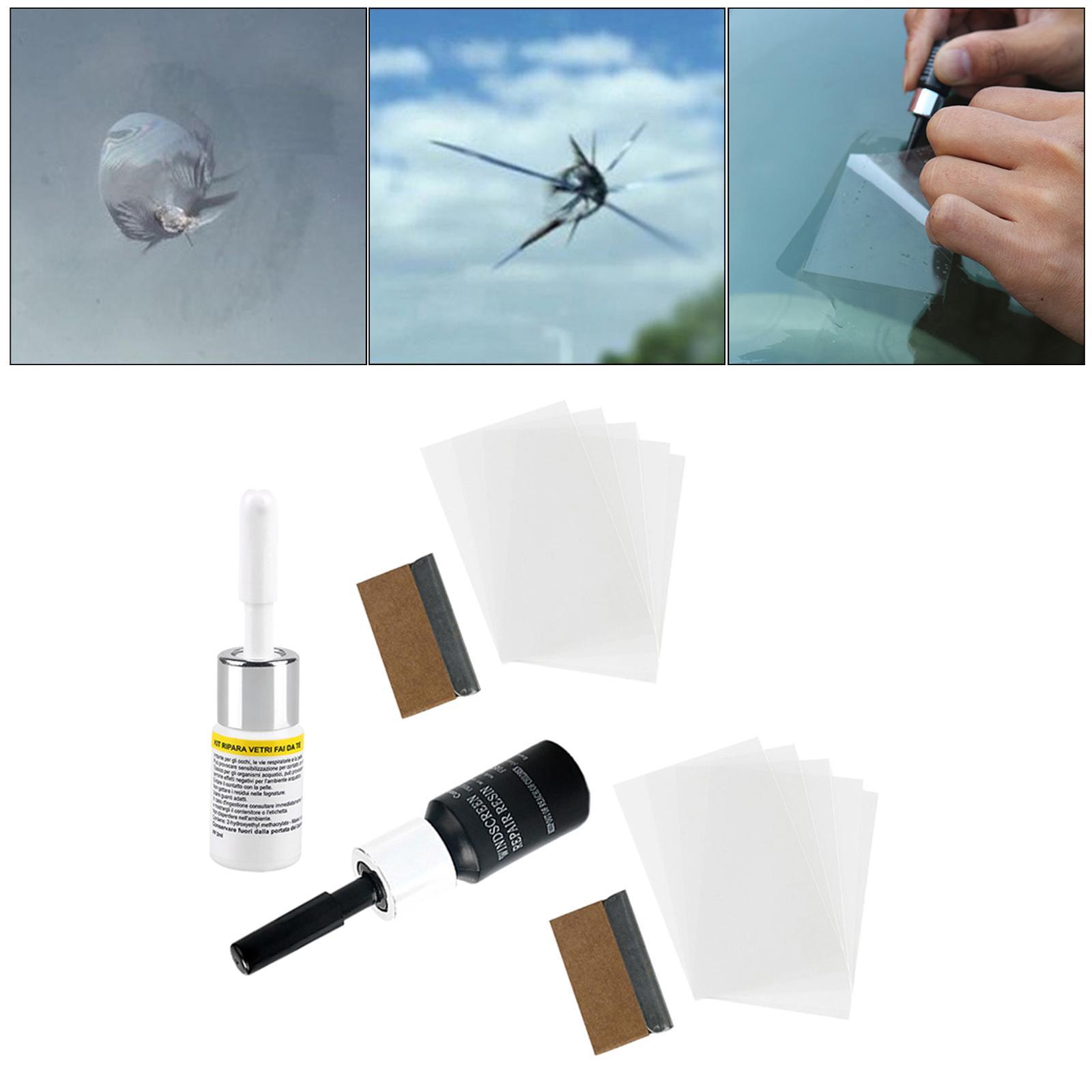 2x Car Windshield  Kit Widow Repairing Fluid Scratches Recovery Tool