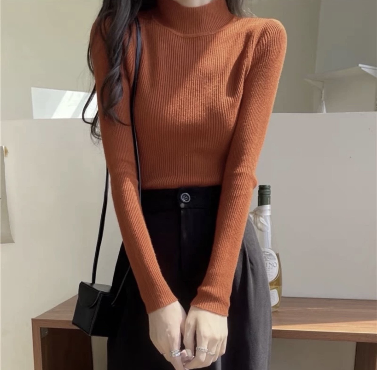M997 Áo len cổ 3p