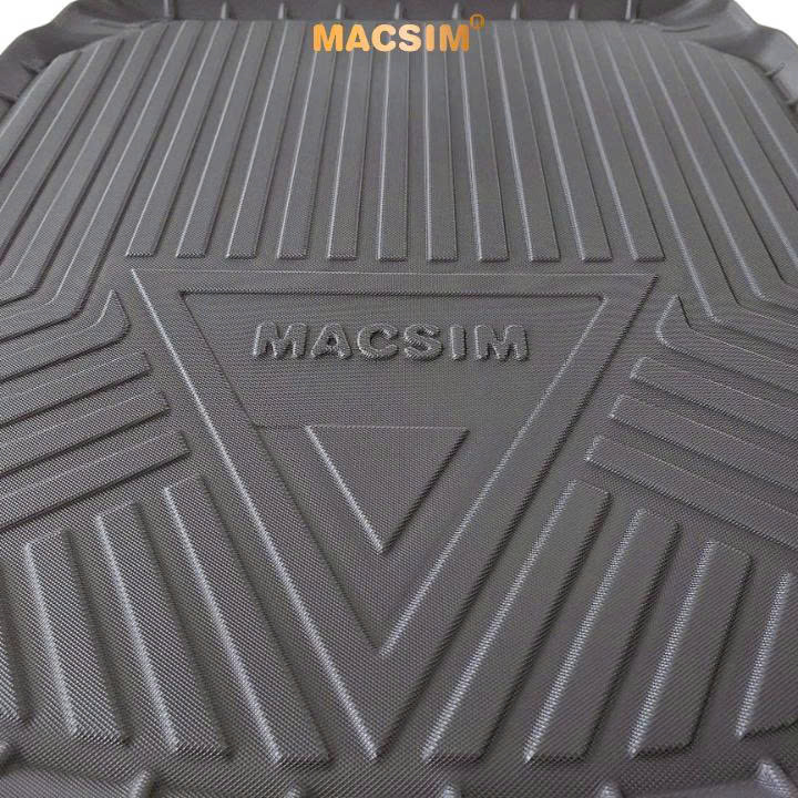 Thảm lót cốp (qd)xe ô tô Mazad 3 2020- 2024 nhãn hiệu Macsim chất liệu TPV cao cấp màu đen