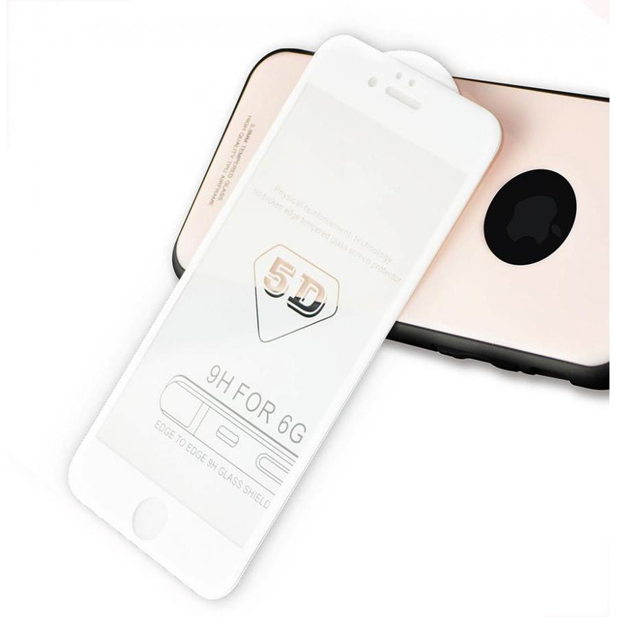 Miếng dán cường lực 5D cao cấp dành cho iPhone 6 Plus / 6S Plus Full màn hình - Hàng nhập khẩu