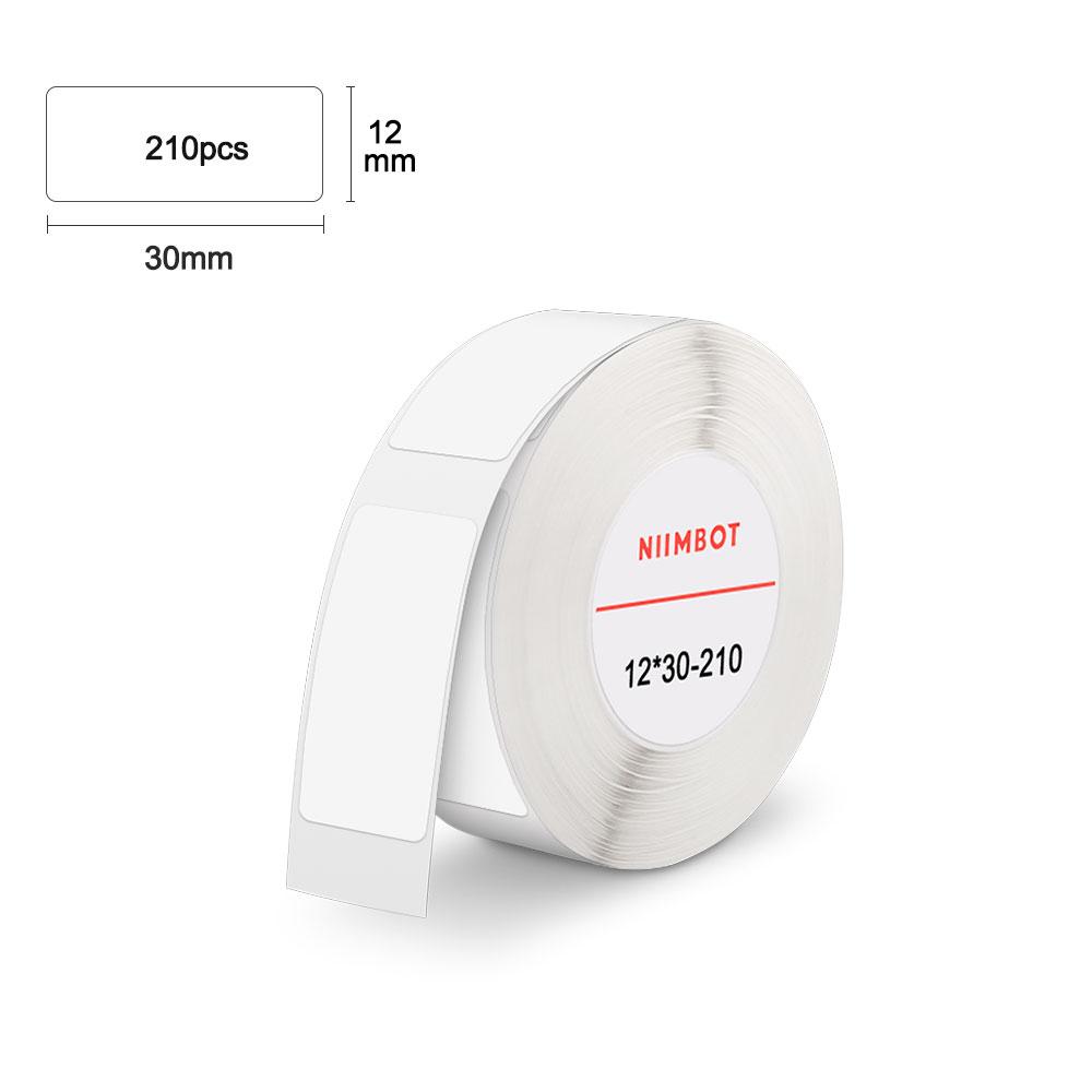 Nhãn Dán Niimbot D11 D110 D11 Nhãn Giấy Trong Suốt Trắng Dạ Quang Niimbot D11 Nhãn Cho Niimbot D110 Máy In