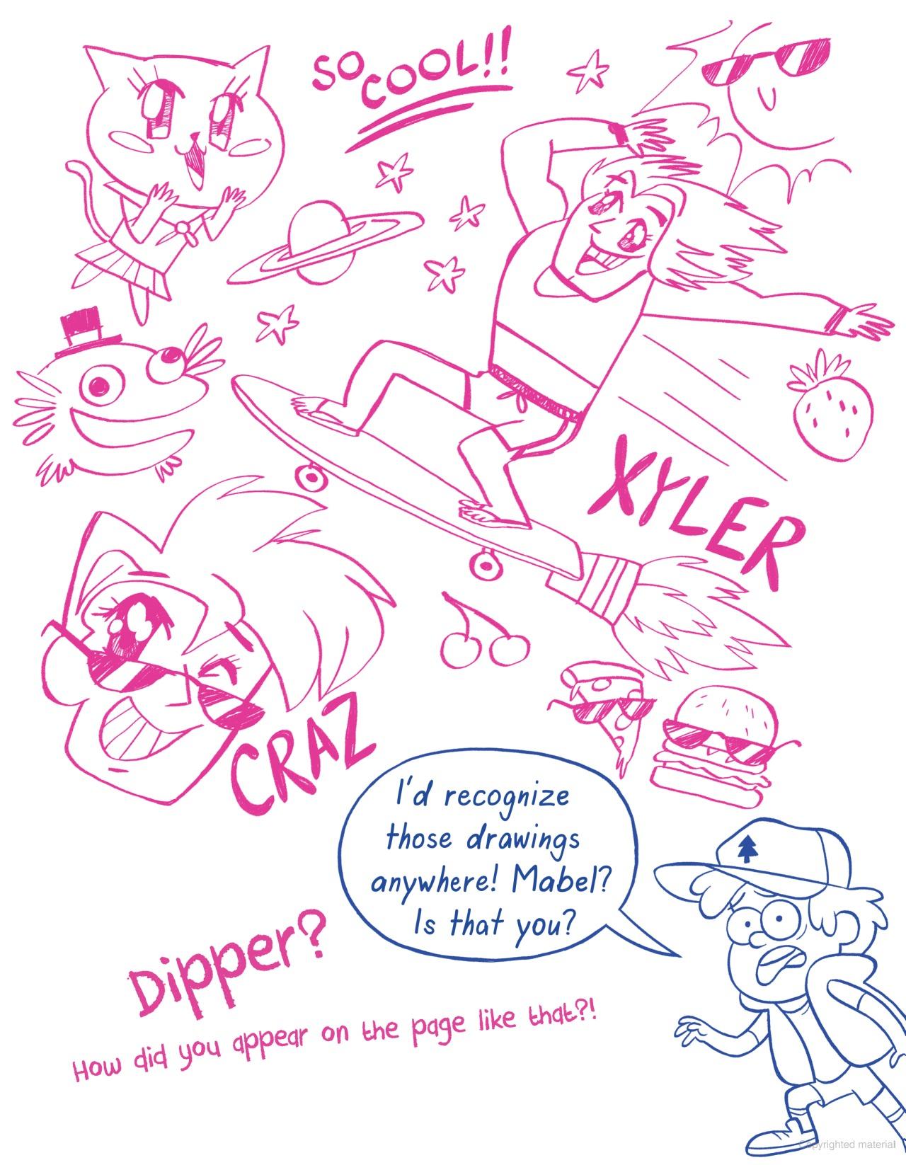 Sách ngoại văn: Gravity Falls - Don't Color This Book! - It's Cursed!