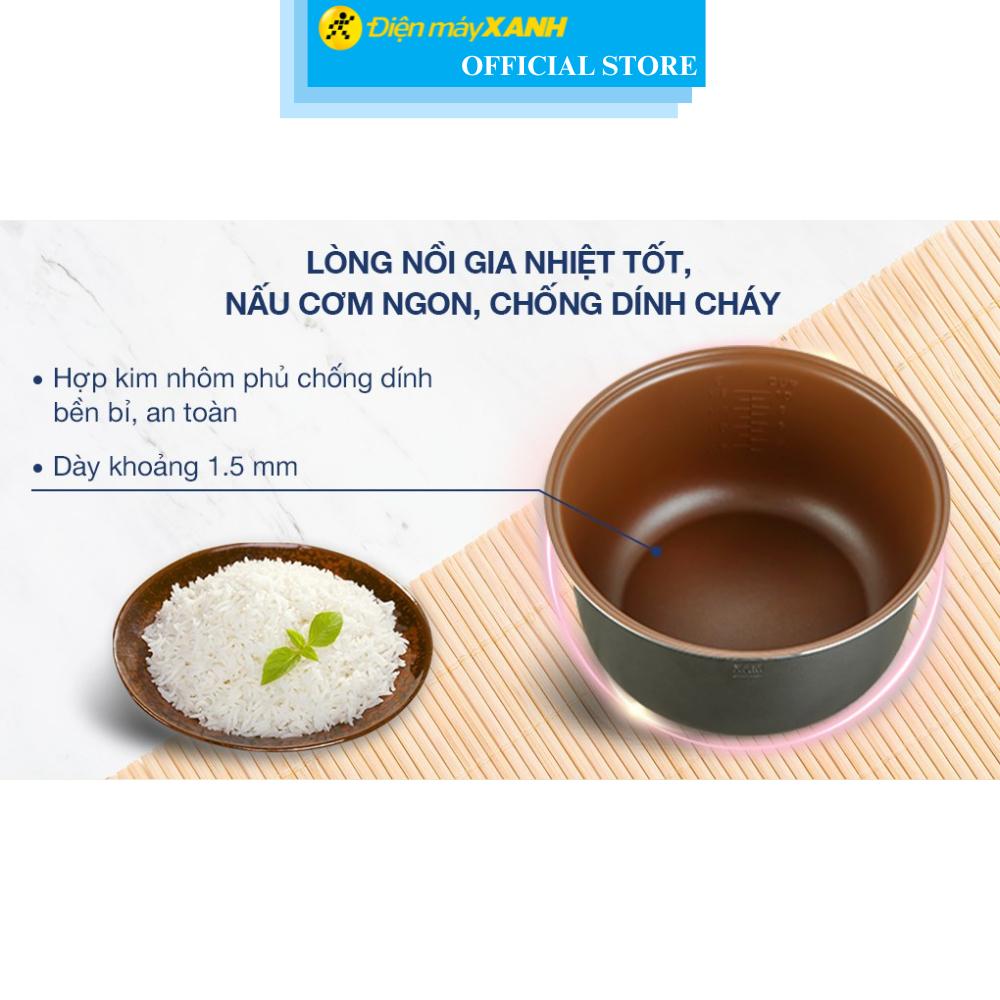 Nồi cơm nắp gài BlueStone 1.8 lít RCB-5520 Hàng Chính Hãng