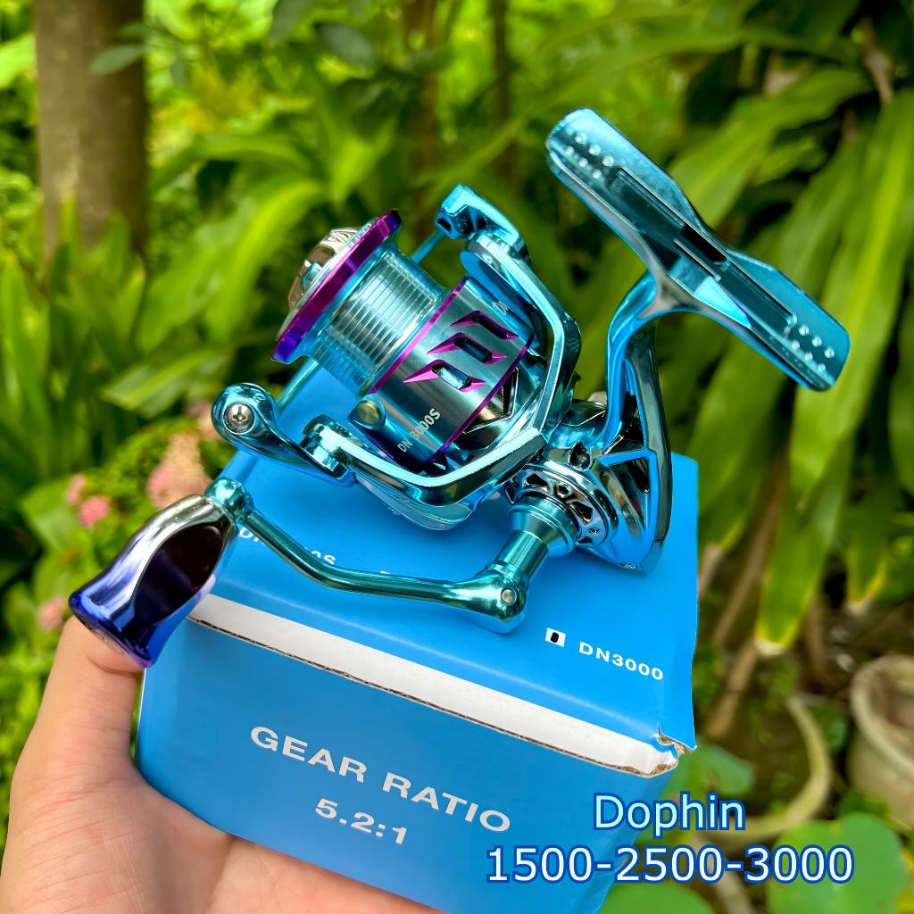 [Hàng cao cấp] Máy Lure cao cấp Dolphin DN1500s - 2500s - 3000s - Máy câu cá chuyên câu lure và câu UL