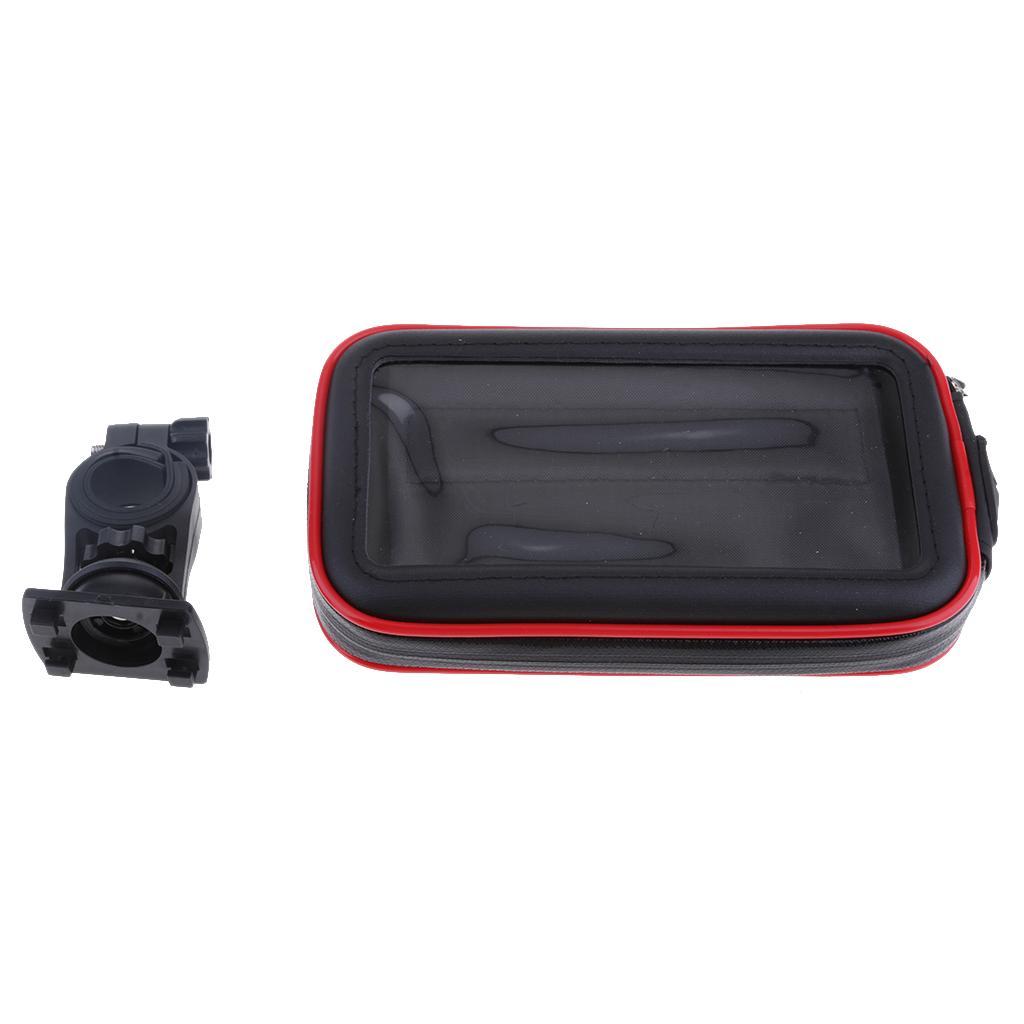 Waterproof Motorcycle Bike Handlebar Mount Holder Bag Case for Phone