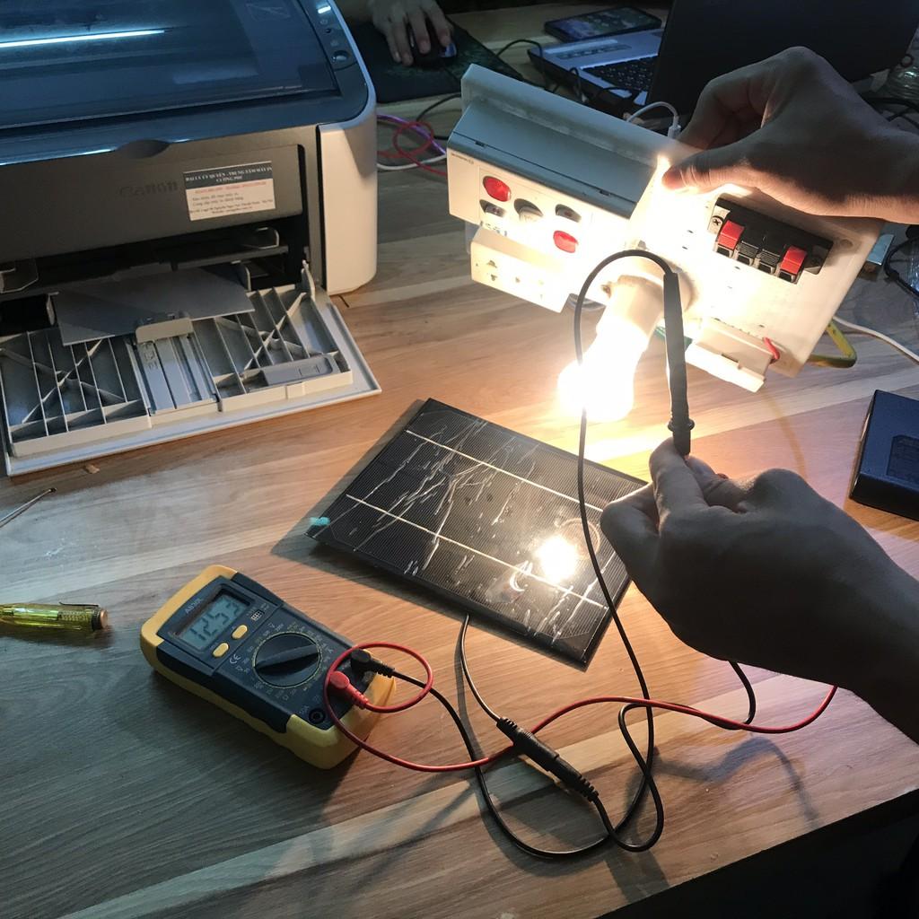 Pin năng lượng mặt trời 12v 6W