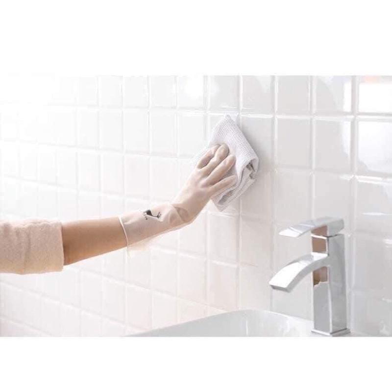 Găng Tay Cao Su Con Hươu Siêu Dai Rửa chén bát, giặt giũ siêu bền