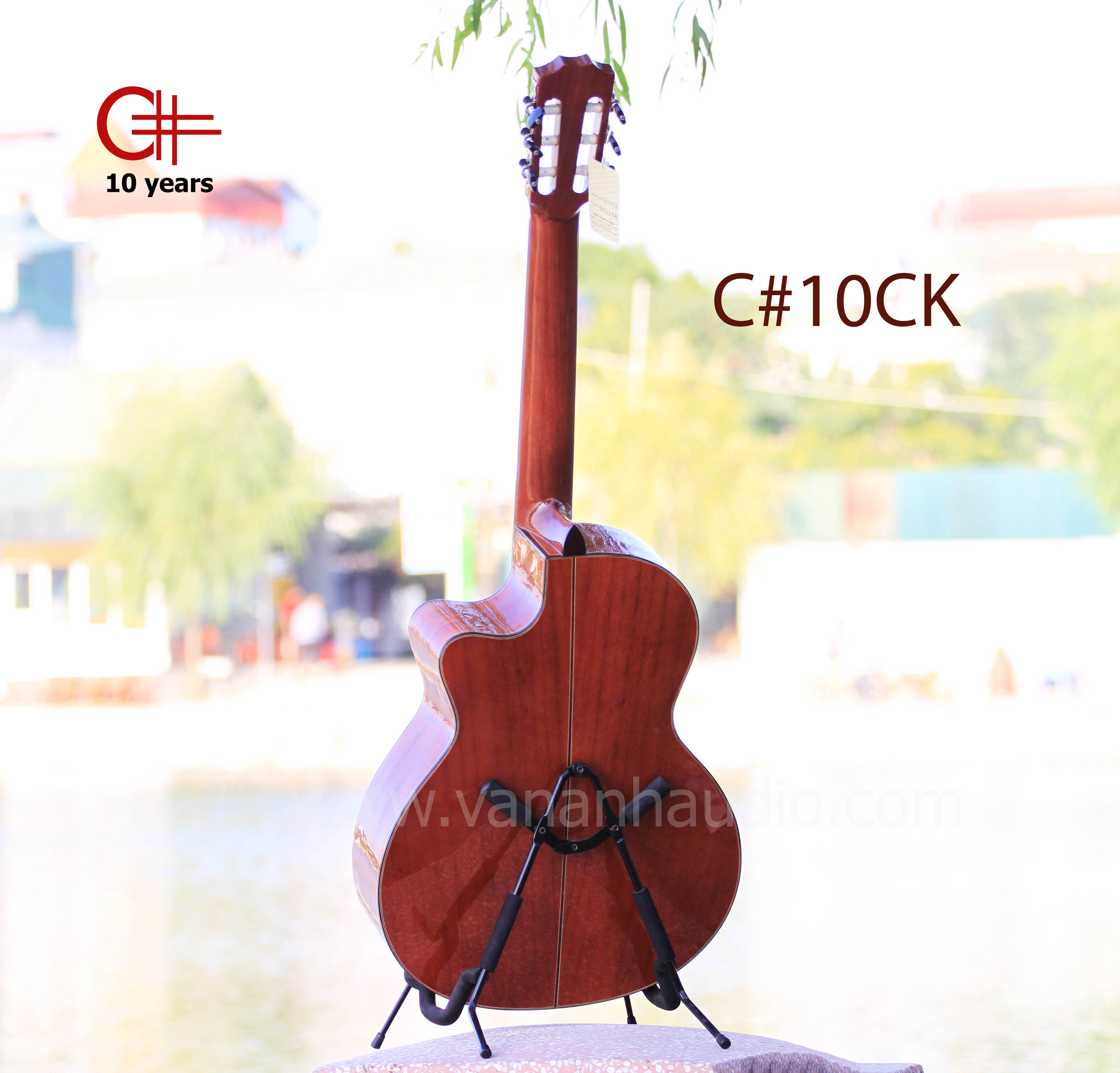 Đàn guitar classic C#10CK gắn EQ-Metb12