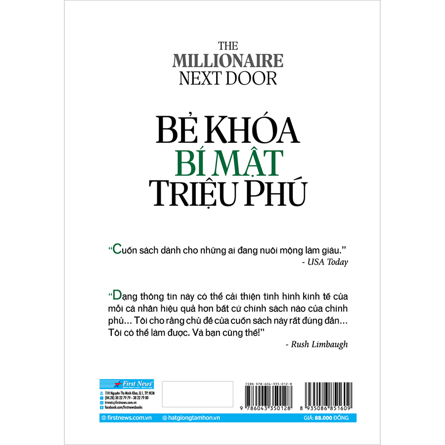 Bẻ Khóa Bí Mật Triệu Phú (Tái Bản)