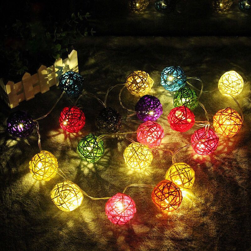 Đèn led trang trí hình cầu