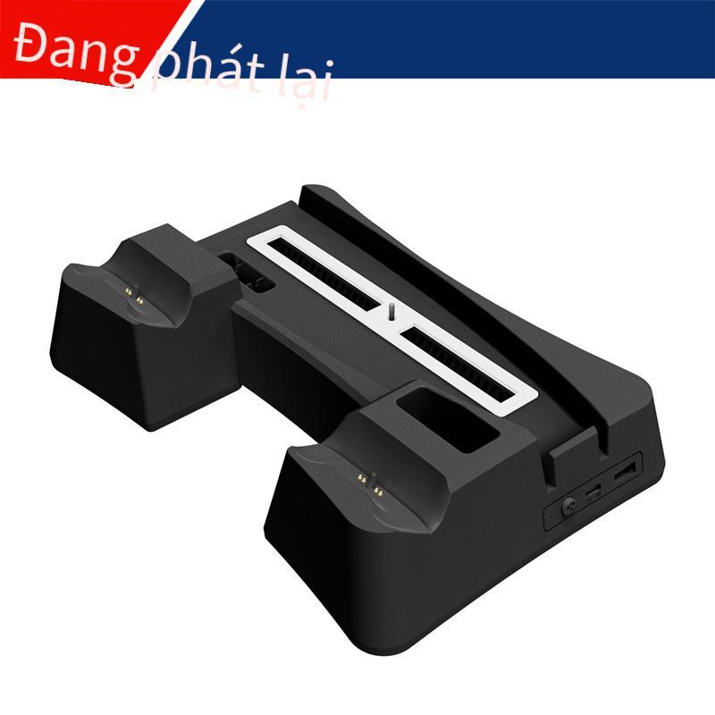 Giá thấp nhất trò chơi PS5 phiên bản kỹ thuật số máy chủ làm mát cơ sở ống dẫn khí PS5 tay cầm đế sạc lưu trữ giá đỡ làm mát
