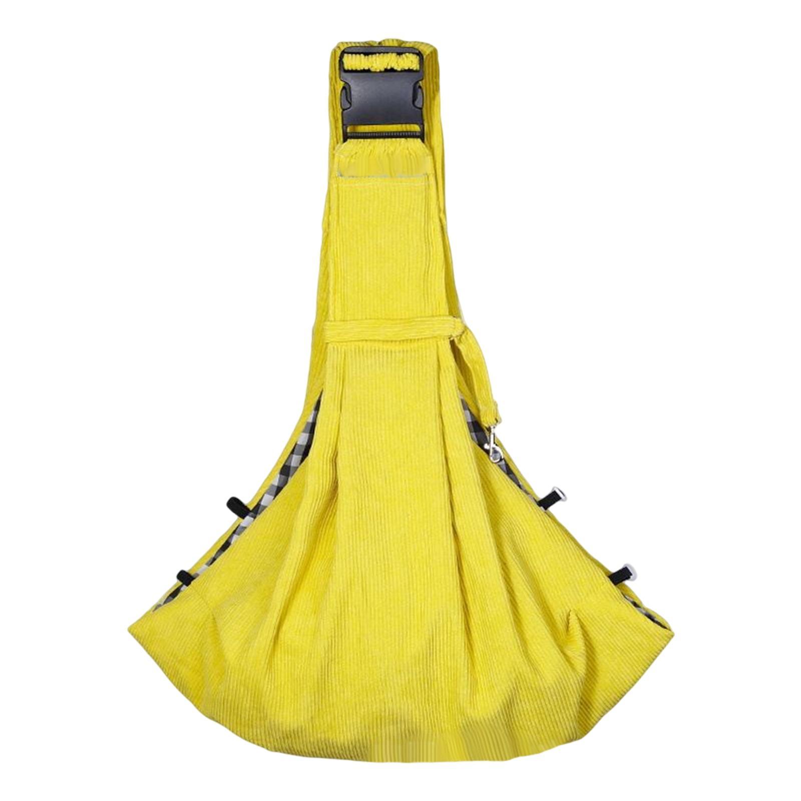 Shoulder Bag Backpack Puppy  Pocket Yellow