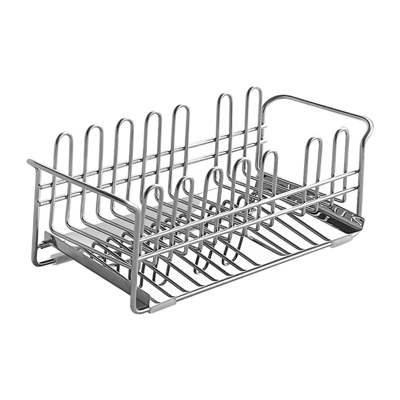 Sink Caddy Drain Holder Kitchen Organizer Soap Caddy Dish Rack Countertop