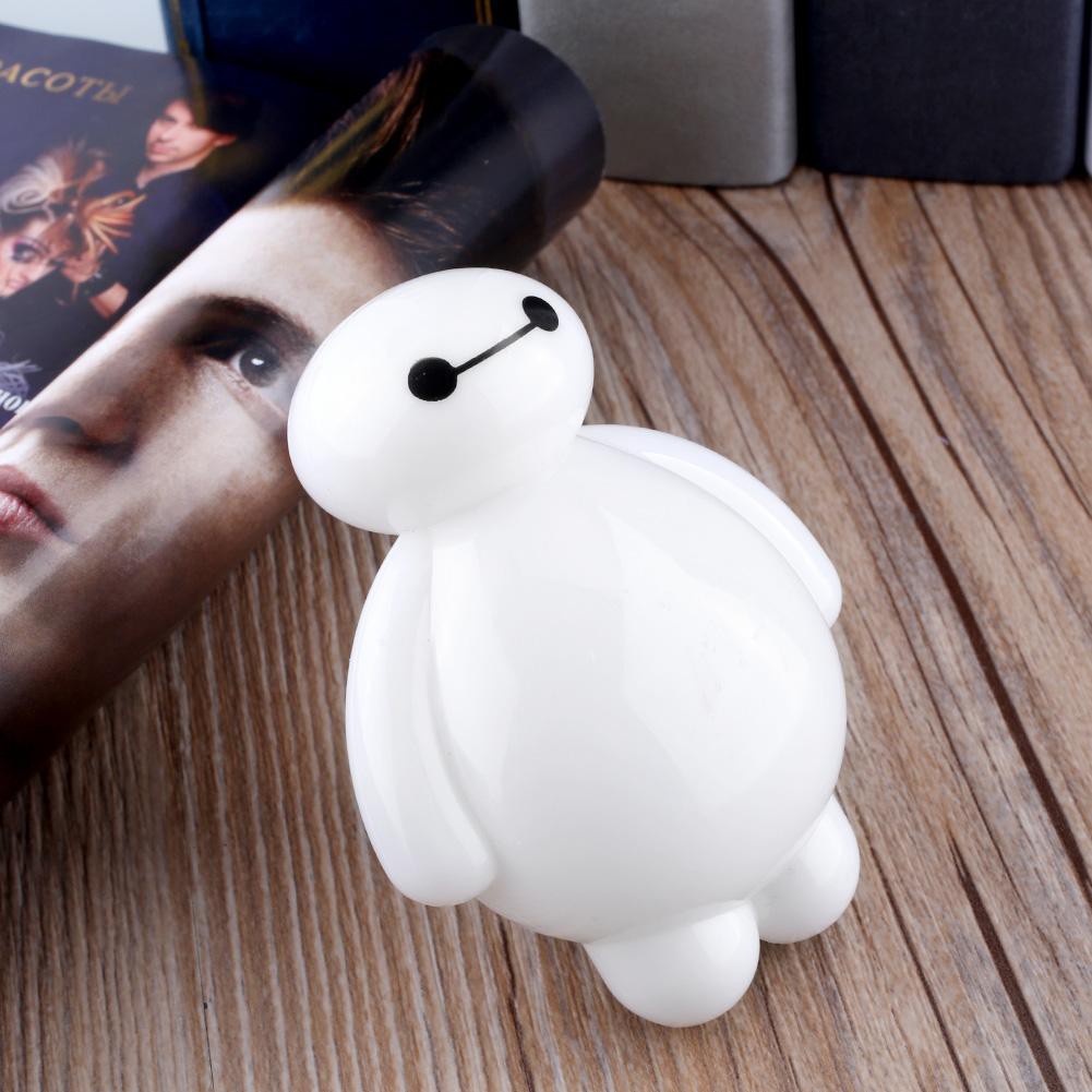 Đèn Ngủ LED Đổi Màu Độc Đáo Hình Nhân Vật Baymax Hoạt Hình Dễ Thương - HN