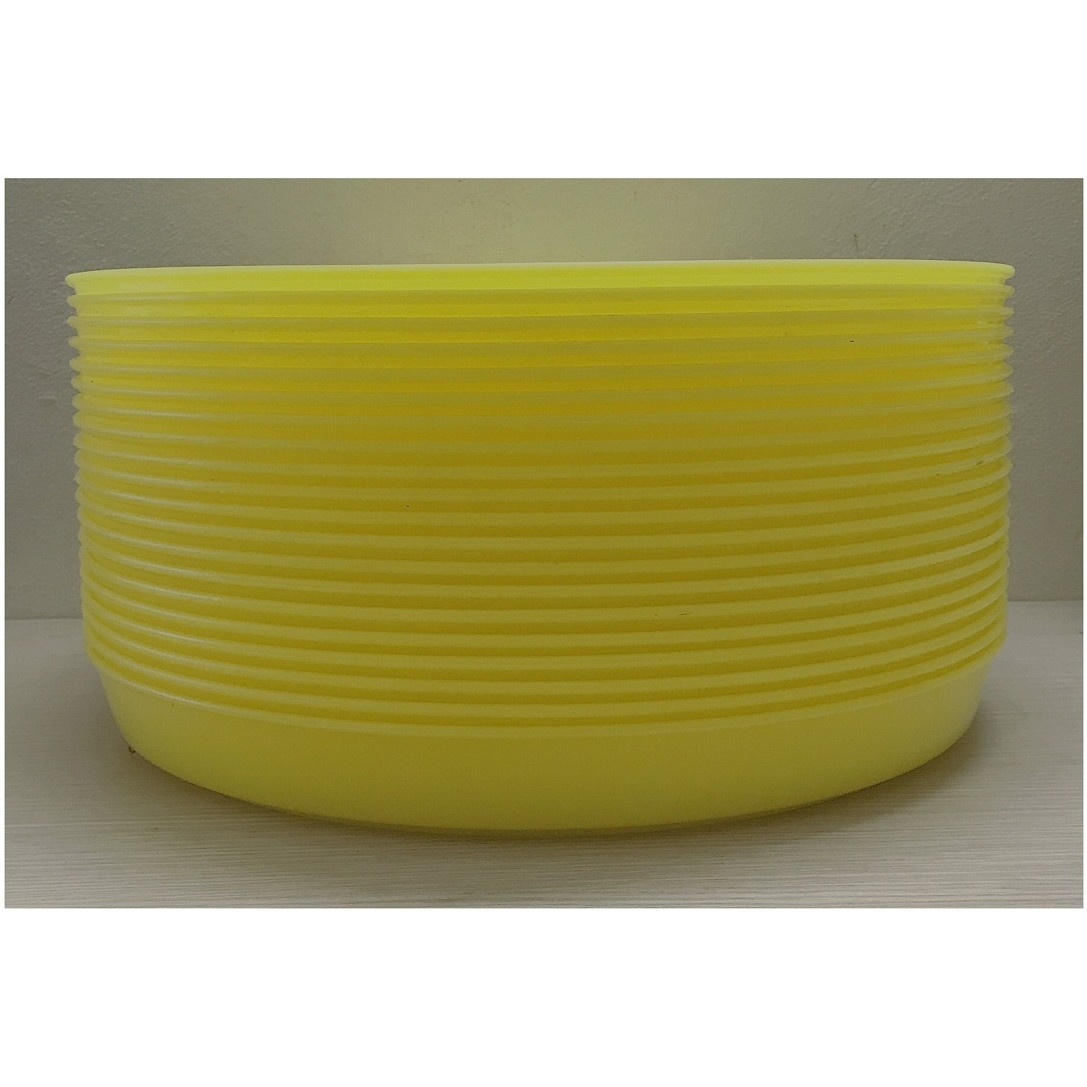 20 Máng, Khay ăn Cho Gà Con KT 39x4,5 cm - Đĩa nhựa đa năng làm máng ăn cho gà, chim, ổ cho chó mèo,....!