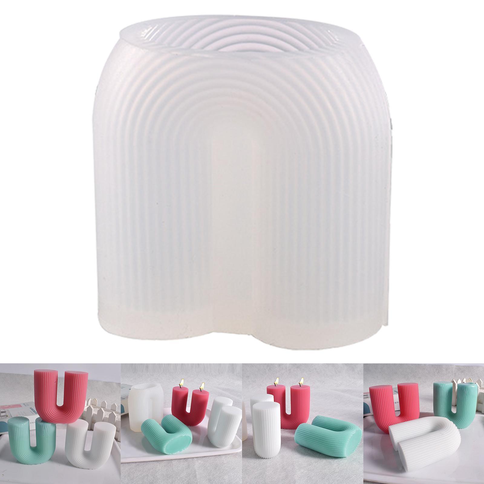 Durable Silicone Candle Casting wax making DIY Crafts Handmade for Home Wedding Valentine Ornaments