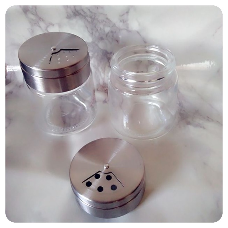 Hũ thủy tinh đựng gia vị Echo 100ml - Hàng nội địa Nhật Bản nhập khẩu chính hãng