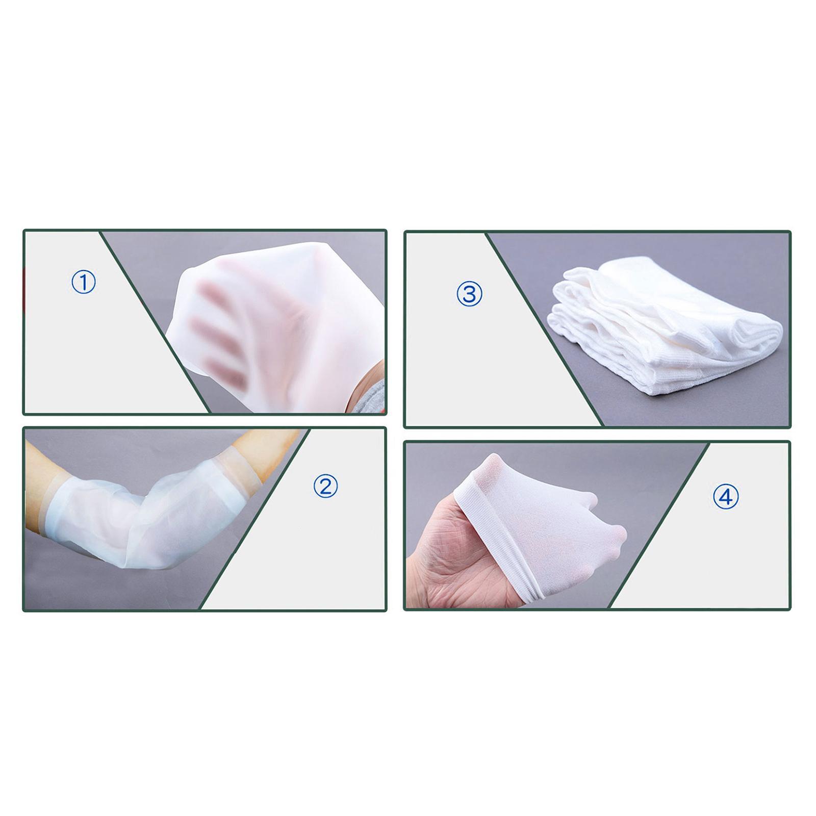 Waterproof Line Shower Cover Reusable Nursing for Adult Elbow Surgery