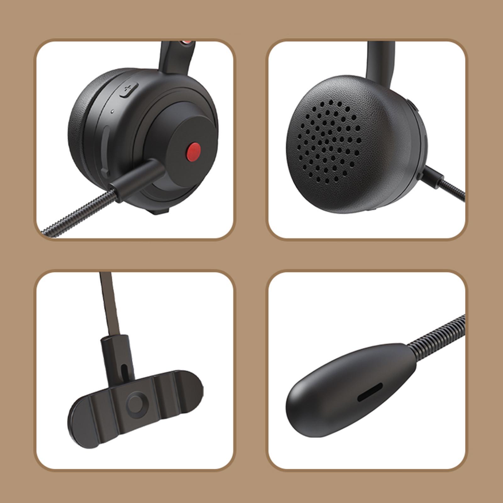 Headphone Long Standby with Microphone Portable Earphone for office