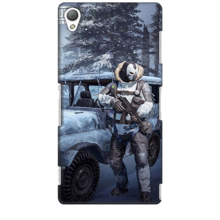 Ốp lưng dành cho điện thoại SONY Z3 hình PUBG Mẫu 15