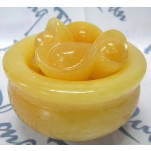 Thỏi Vàng Đá Ngọc Hoàng Long - Kim Nguyên Bảo, Thỏi Vàng Phong Thuỷ Thần Tài May Mắn