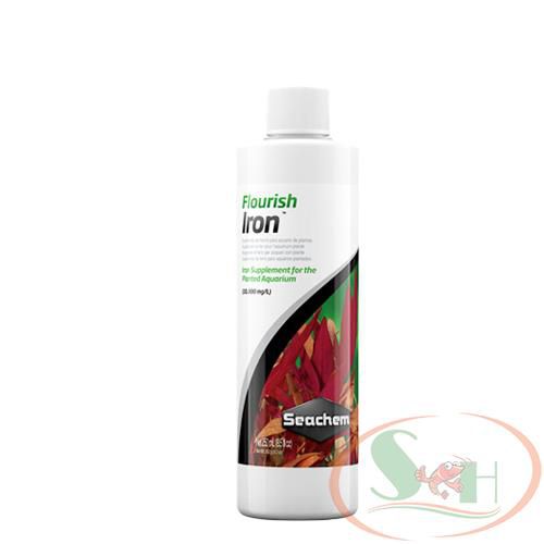 Phân nước Seachem Flourish Iron 100ml, 250ml, 500ml bổ sung sắt Fe+ bể thủy sinh