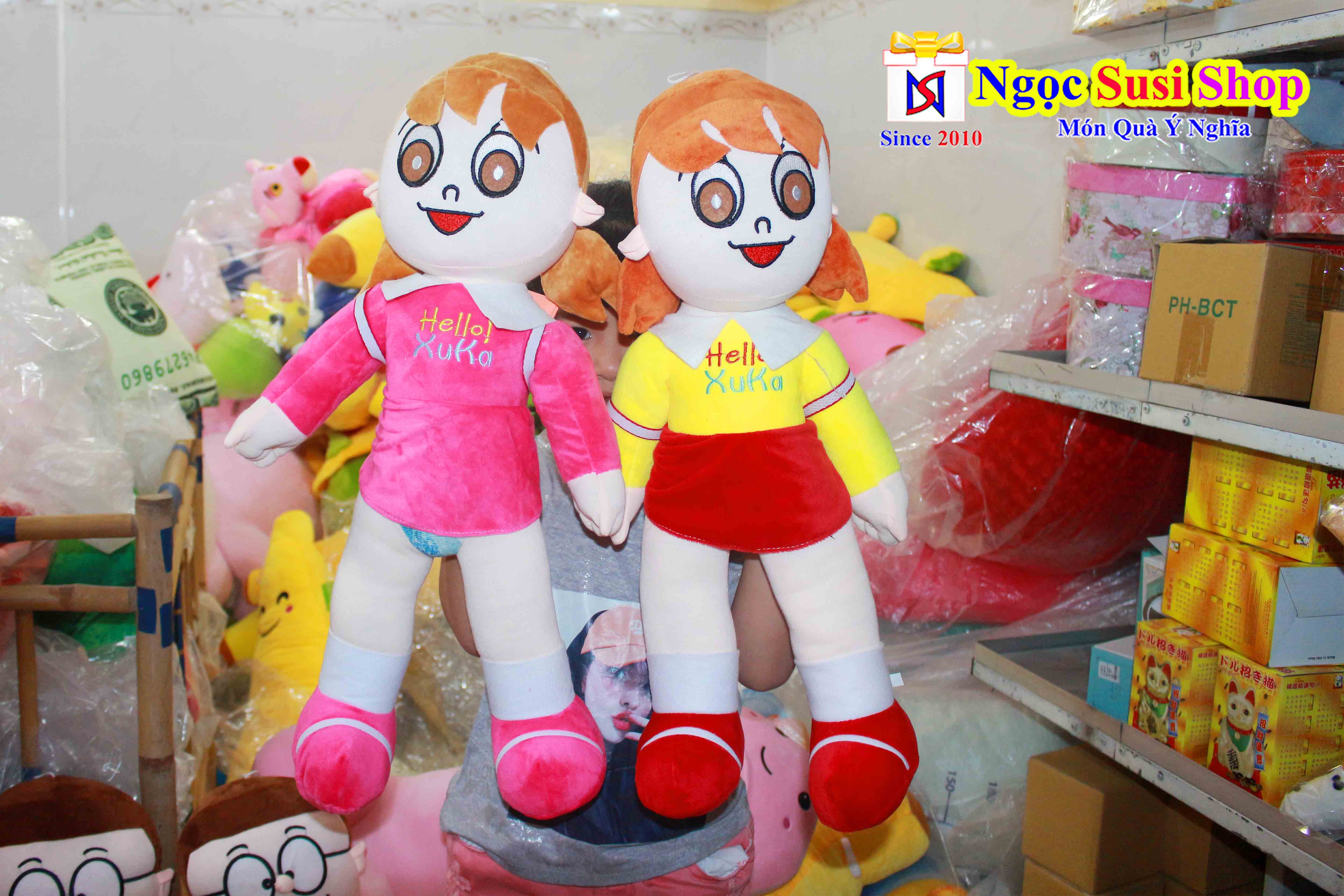 THÚ BÔNG XUKA , NOBITA CHO BÉ SIÊU CUTE