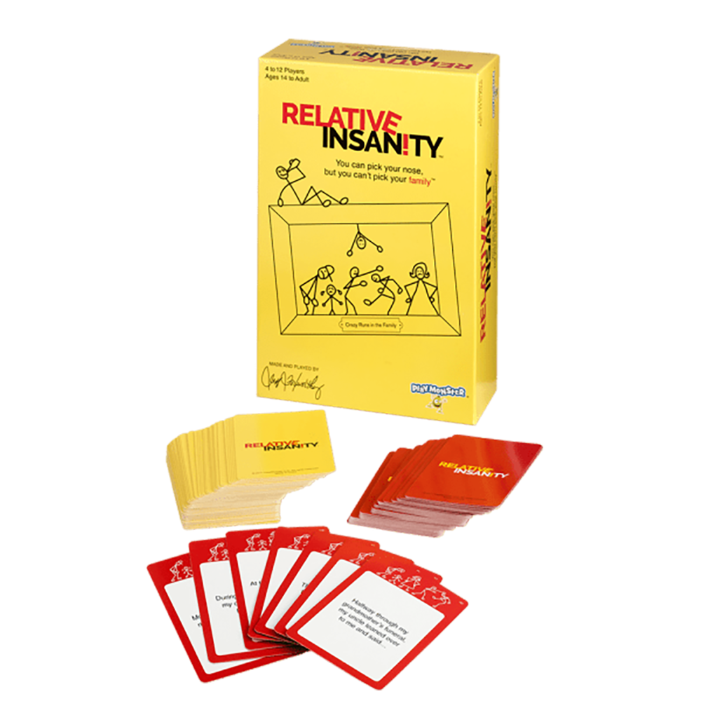 Bộ Trò Chơi Board Game Relative Insanity Dành Cho Gia Đình Và Bạn Bè