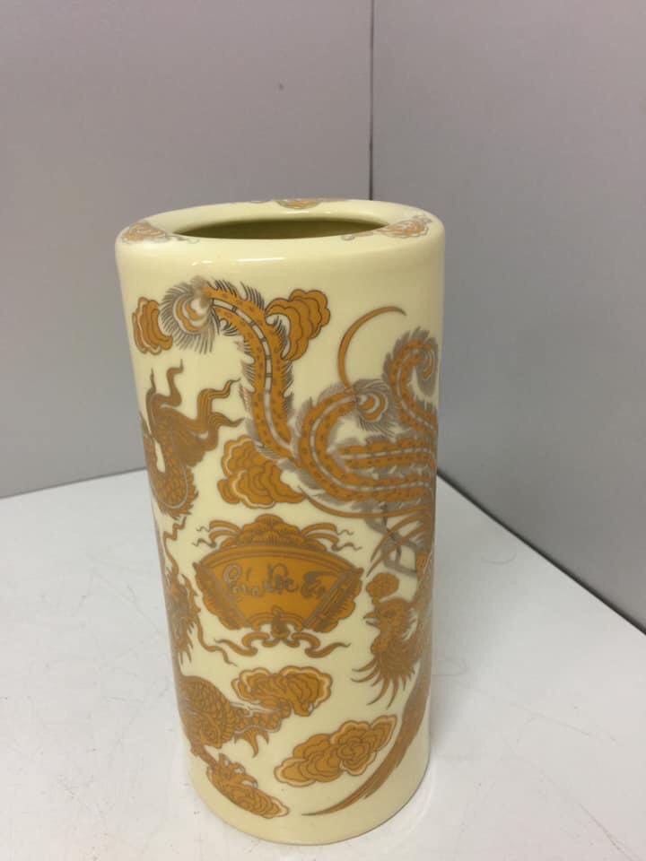 Ống đựng nhang bằng sứ phúc lộc thọ BH10144