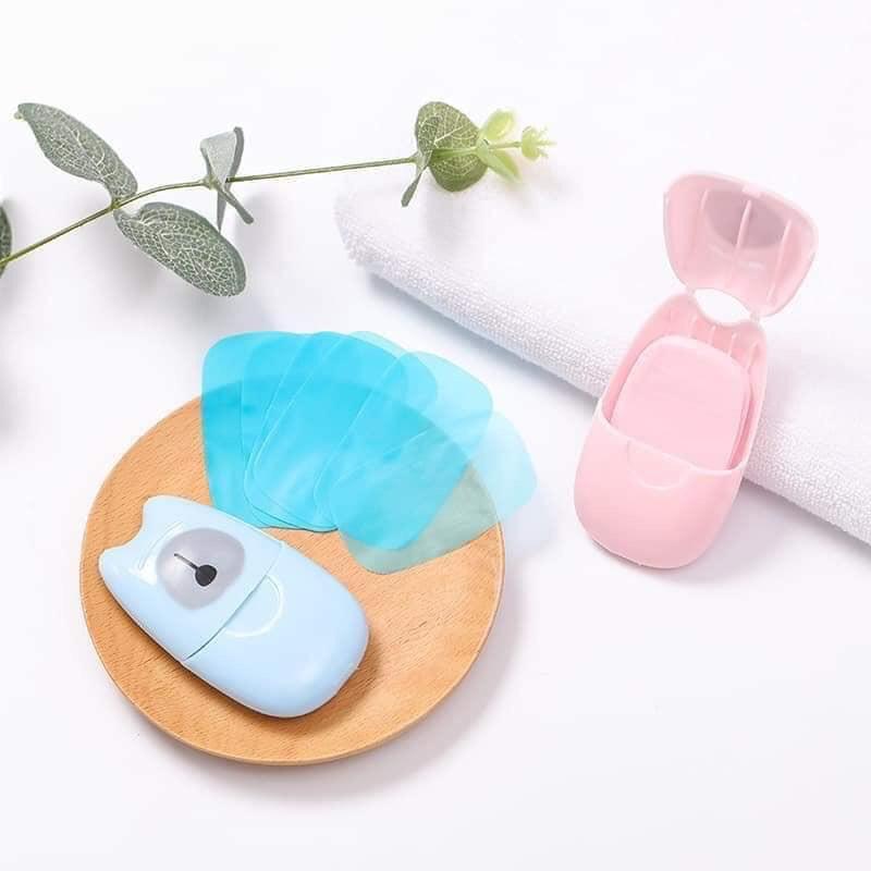 Xà phòng bỏ túi GIẤY XÀ PHÒNG RỬA TAY -SOAP PAPER - XÀ BÔNG