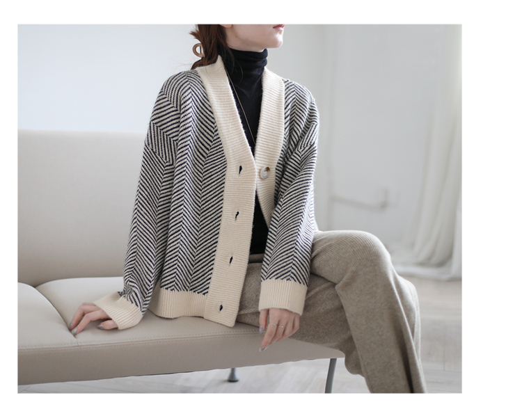 Áo len cardigan nữ form rộng thời trang phong cách Hàn Quốc freesize dưới 62kg