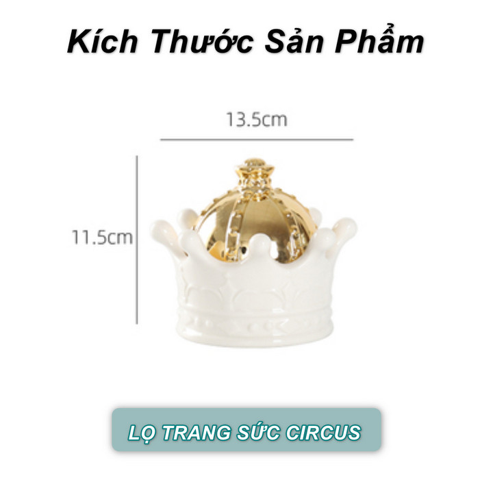 LỌ ĐỰNG TRANG SỨC CIRCUS