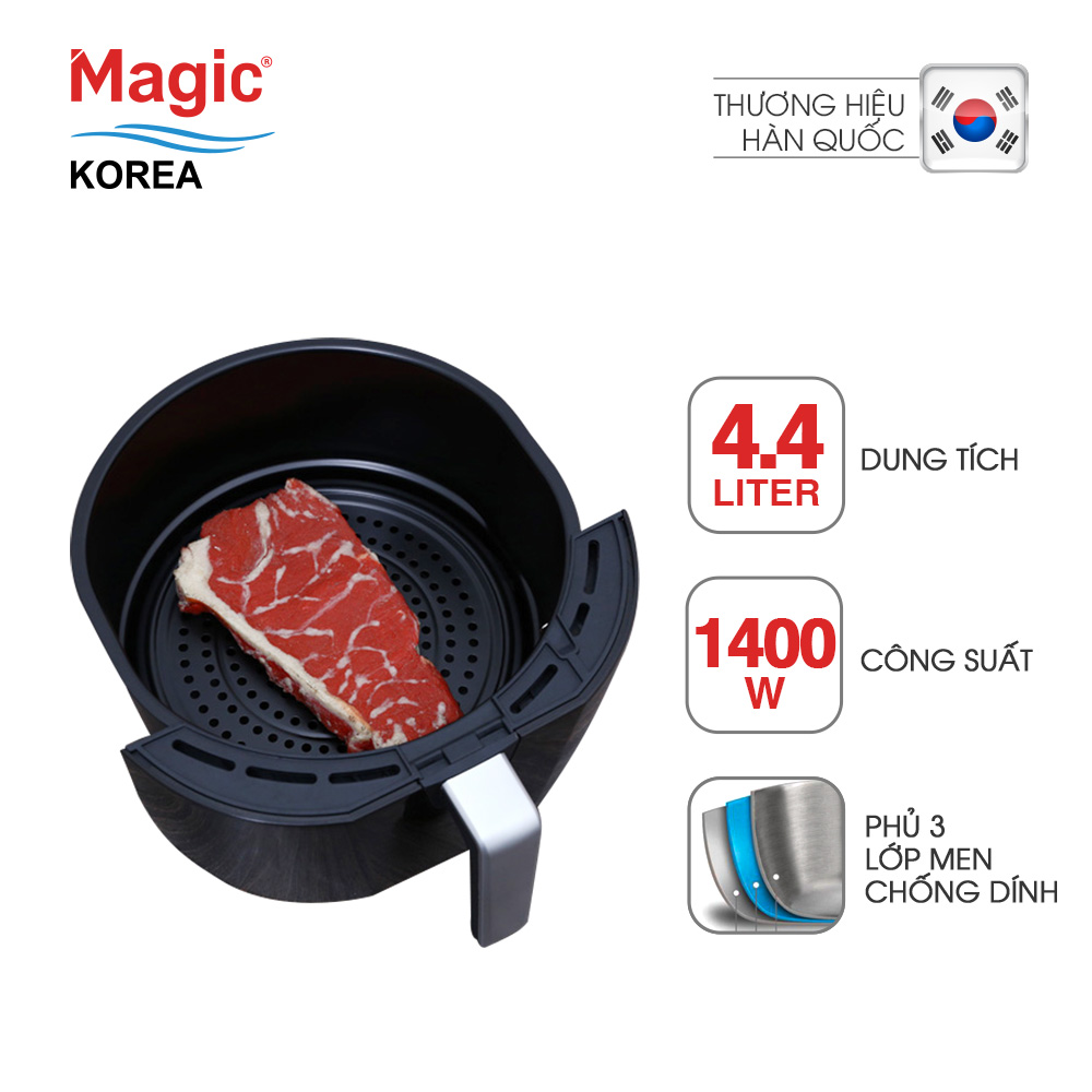 Nồi Chiên Không Dầu Magic Korea A-84 - Hàng chính hãng
