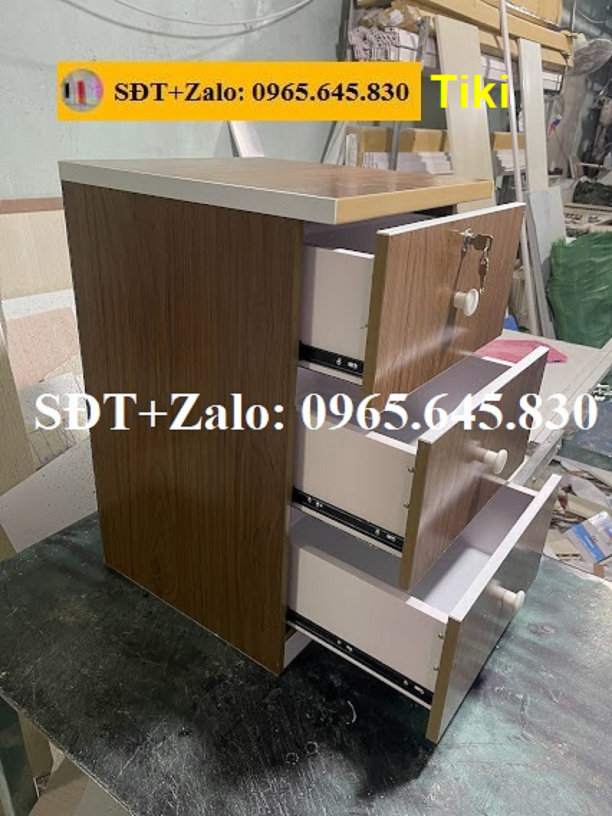Tủ, Kệ Đầu Giường Nhựa Đài Loan Cao 68cm Ngang 42cm 909