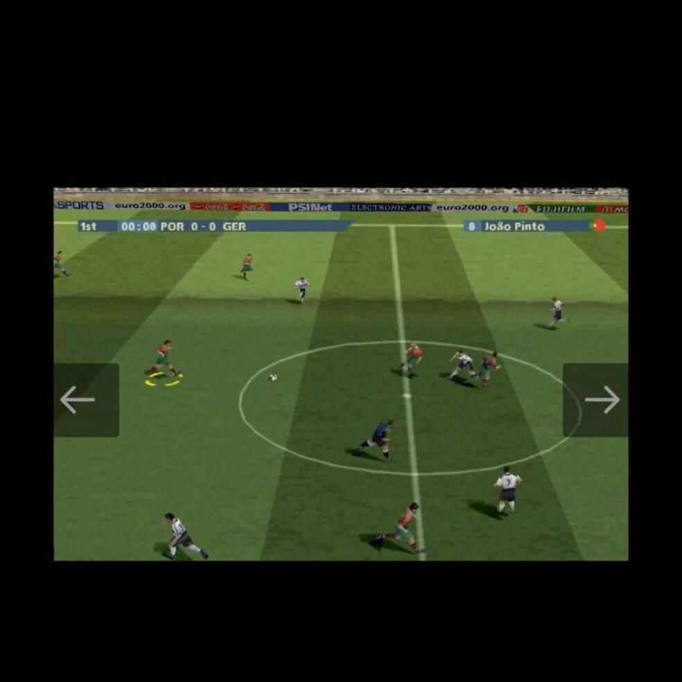 Game ps1 uefa  euro 2000