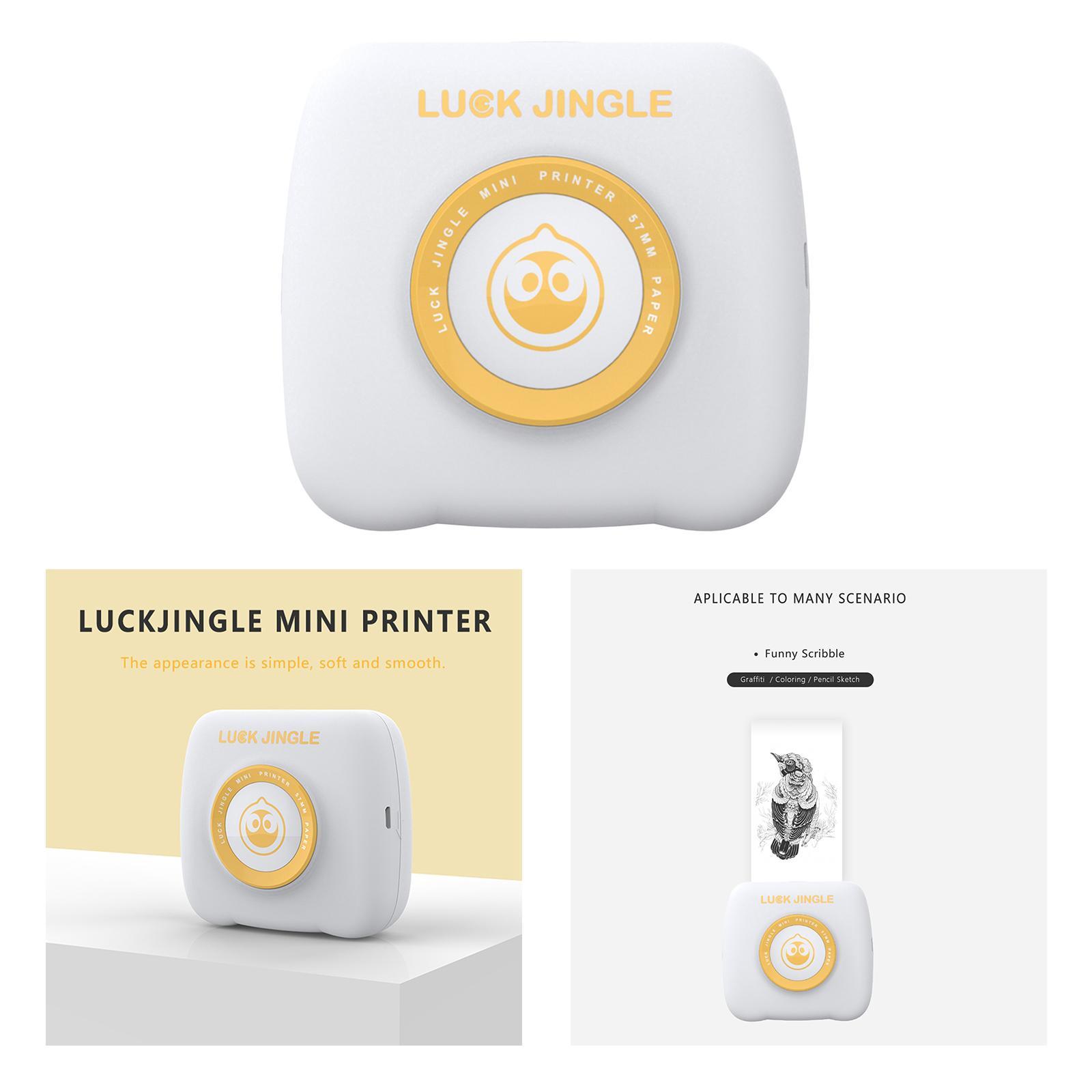 Mini Thermal Printer Wireless Note Printers Memo Printer Teens Gift