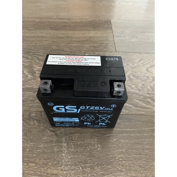 Ắc quy xe máy GS 12V 5Ah GTZ6V