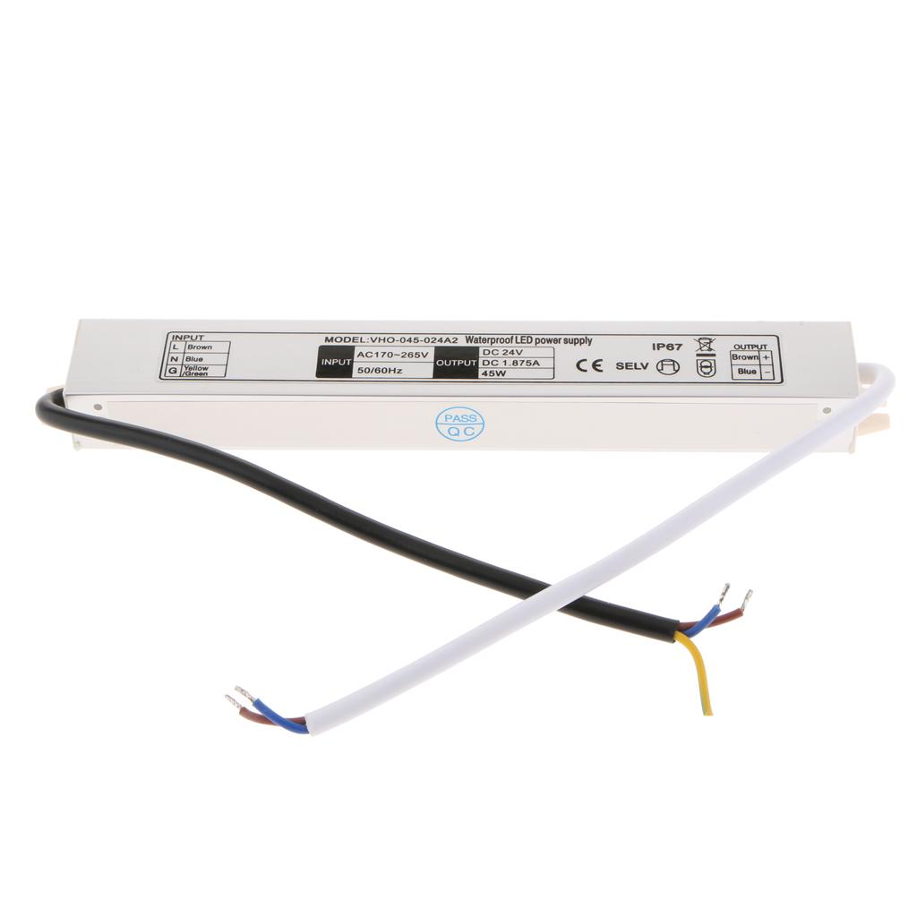 Bar Mô Đun 45W Lái Xe Đến 24 V DC Đầu Ra, IP67 Cấp Nguồn Đèn Led