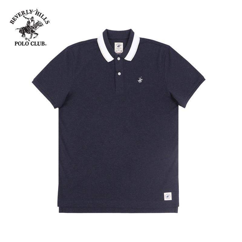 Áo polo Ngắn tay Nam Beverly Hills Polo Club Slim Fit 100% cotton xanh PMRSS20TL112