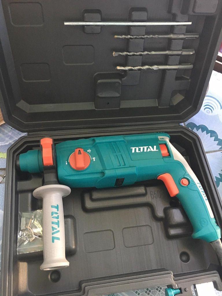 MÁY KHOAN ĐỤC 3 CHỨC NĂNG 13MM 650W TOTAL TH306226 - HÀNG CHÍNH HÃNG