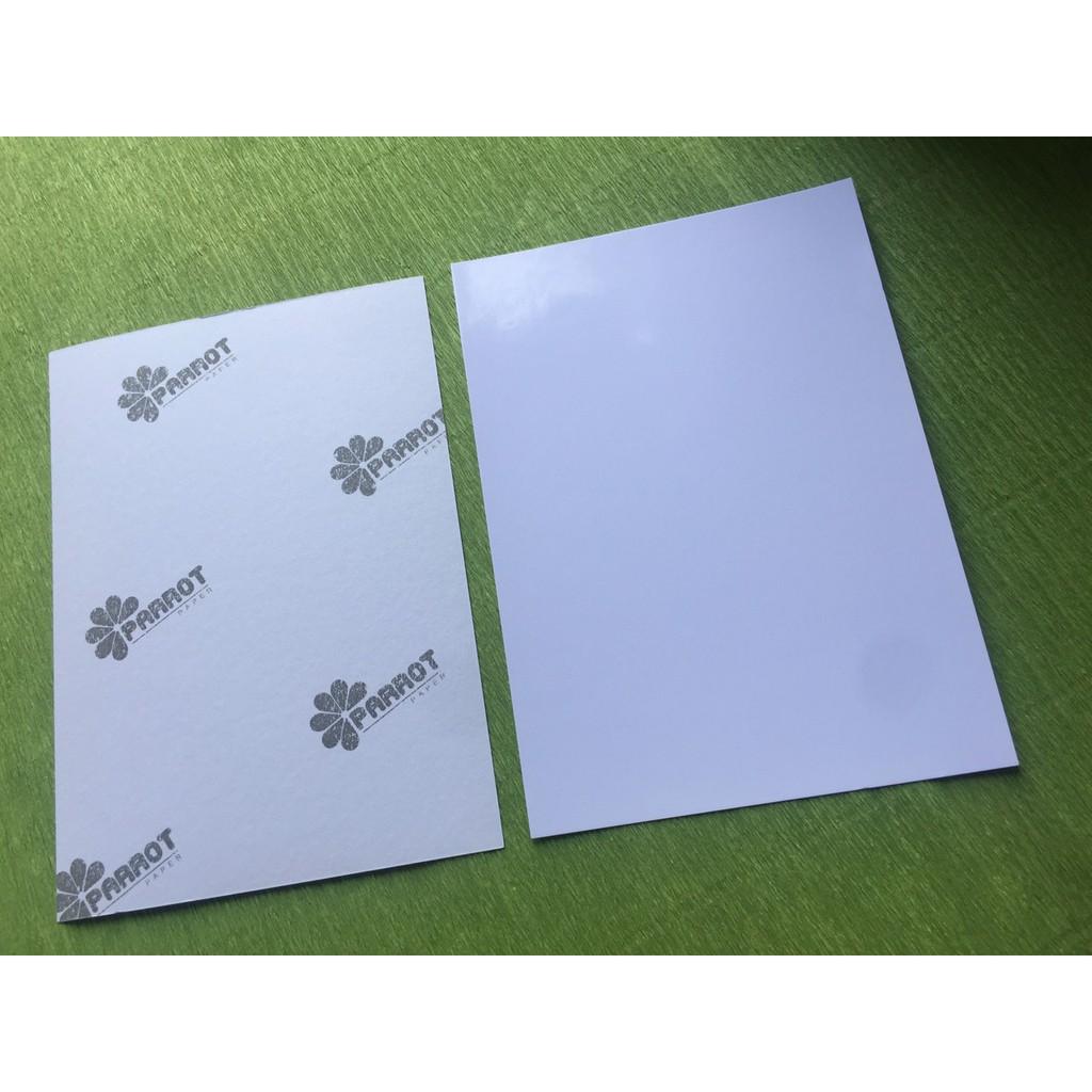 Giấy in ảnh cao cấp, in hình khổ 13x18 cm dày ĐL: 230gms 1 xấp =100 tờ