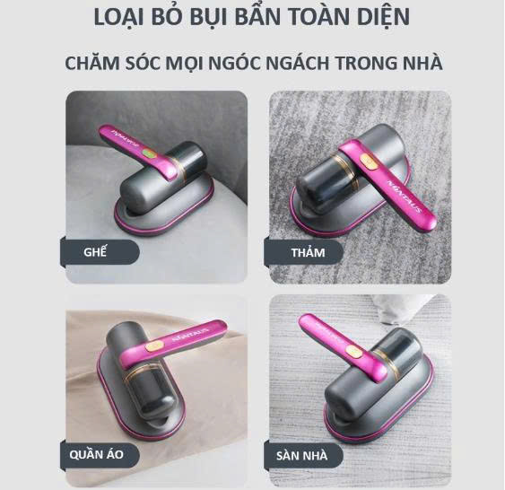 [KoSuyTu] MÁY HÚT BỤI DIỆT KHUẨN UV CC-002 – HÚT MẠNH, TIA UV DIỆT KHUẨN, SẠC PIN, KHÔNG ỒN