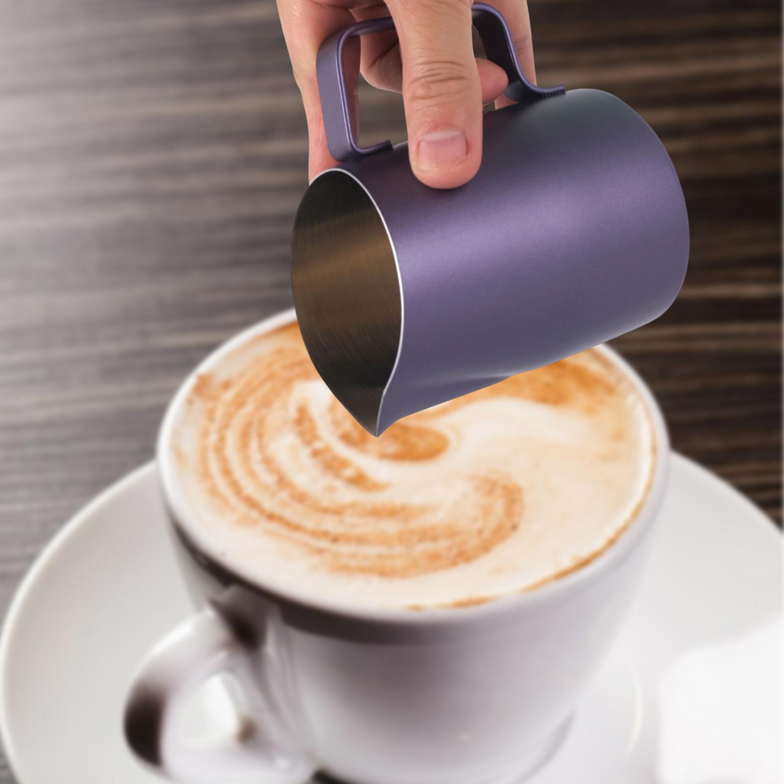 Coffee Milk Frothing Pitcher Cup for Latte Art Chai Cappuccino