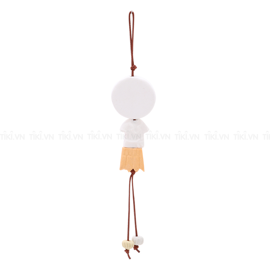 Combo 2 Dây Sứ 3-4 Hạt A 262 - Móc Khóa A 261 (Mẫu Ngẫu Nhiên)