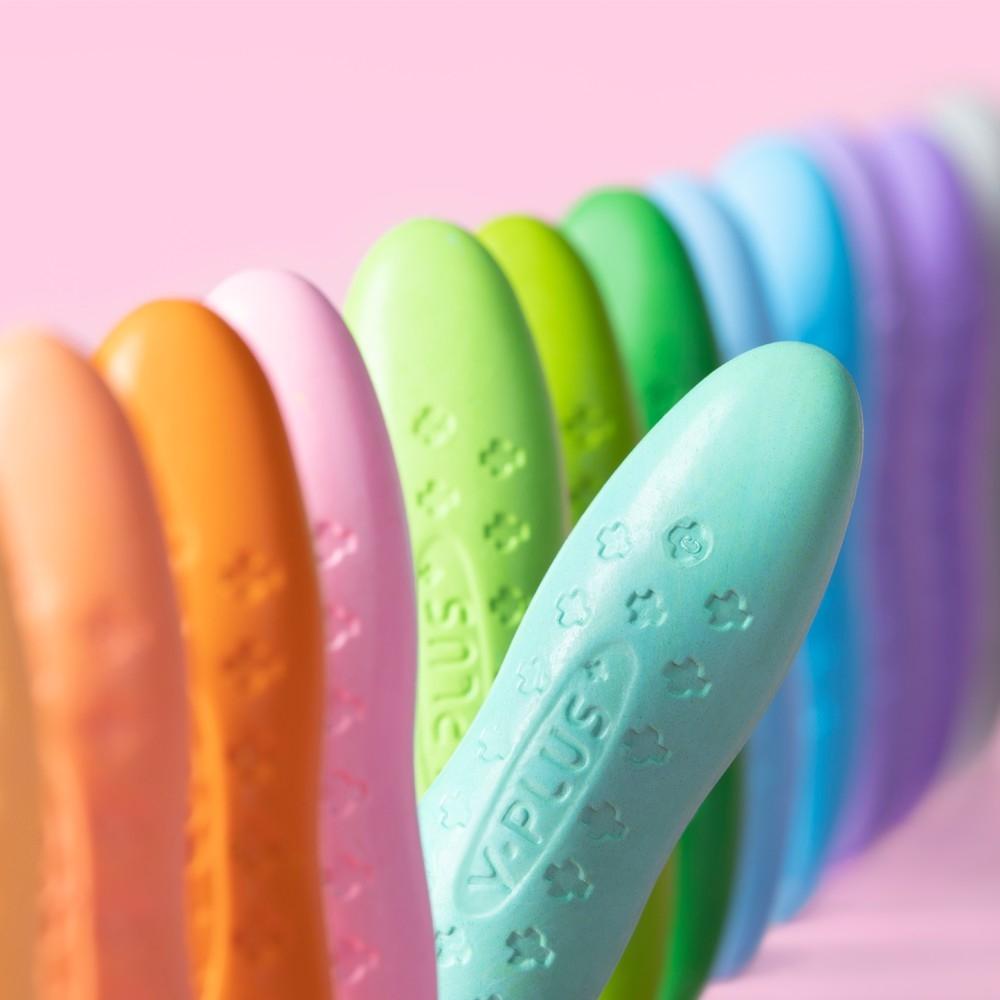 Hộp Sáp 24 Màu Y-Plus+ Peanut Pastel CR2002