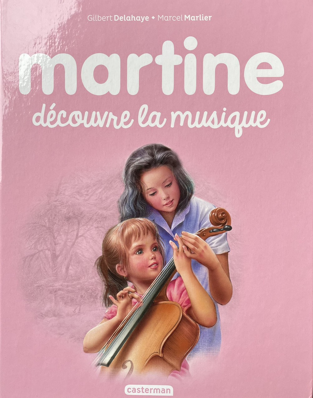 Sách thiếu nhi tiếng Pháp: Martine Tập 35 -  Martine découvre la musique