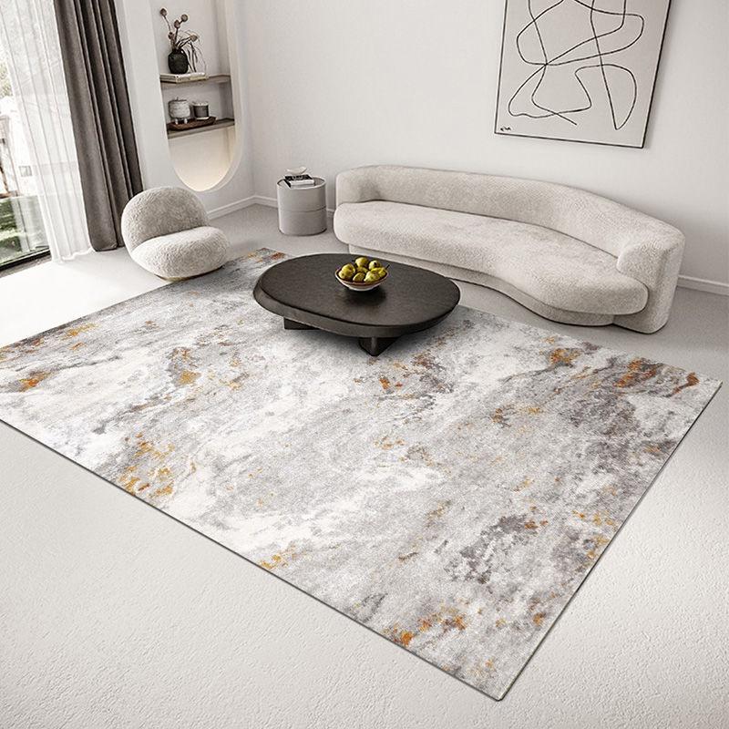 Thảm phòng khách thảm trải bàn trà không trơn trượt Bắc Âu nhẹ nhàng thảm phòng ngủ sang trọng hiện đại tối giản nhà diện tích lớn trong thảm trải sàn sofa.