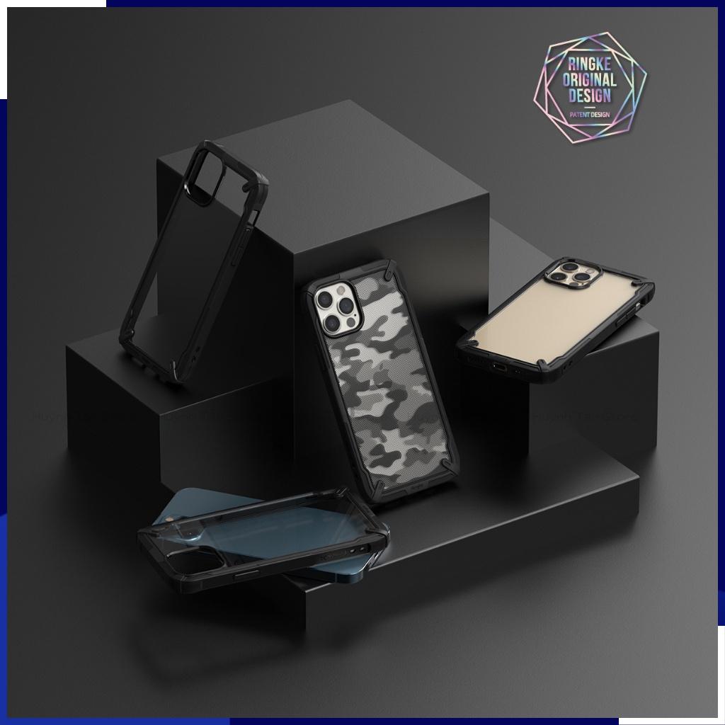 Ốp lưng ip 12 pro ip 12 RINGKE chính hãng trong suốt chống sốc FUSION X chống ố vàng phụ kiện điện thoại huỳnh tân - Hàng nhập khẩu